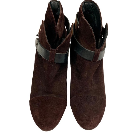 Rag & Bone Harrow Suede Ankle Boots - Picture 4 of 7